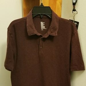 Men's Shirt Sleeve Polo Shirt H&M Blue